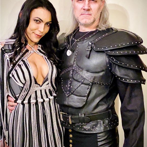 The Witcher LEATHER Armor complete costume artist J. Cruz Geralt of of Rivia - Picture 2 of 12